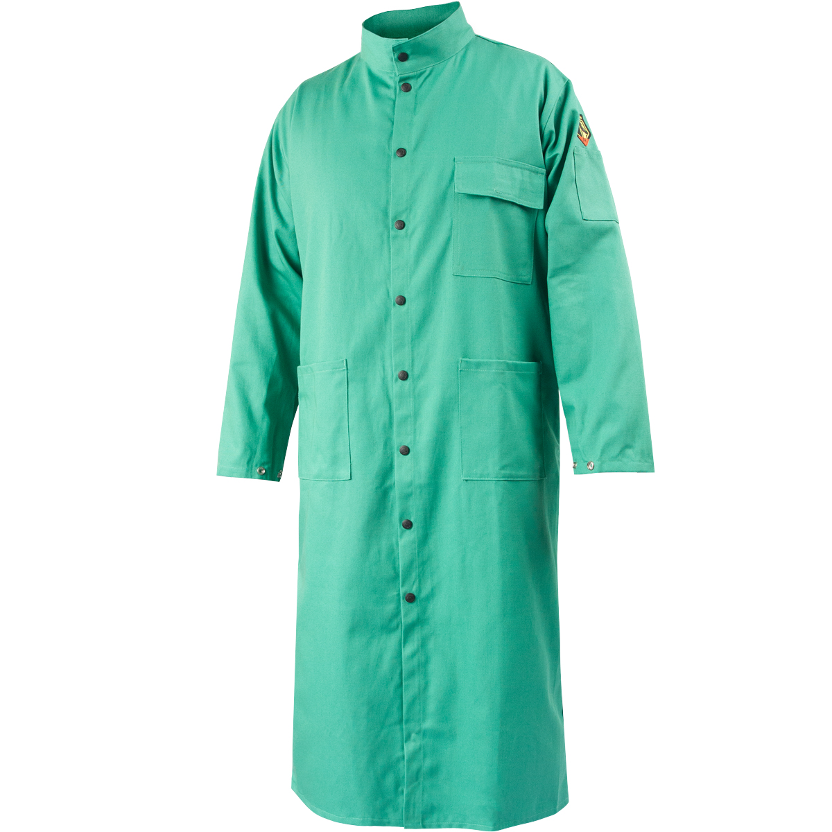 Picture of Black Stallion F9-50C 9 OZ FLAME RESISTANT COTTON 50 INCH SHOP COAT